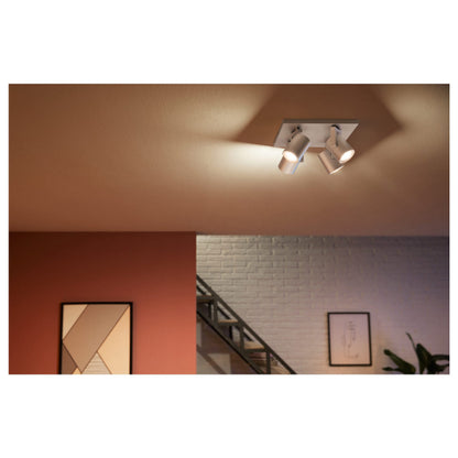 Plafonnier Philips Hue Argenta Quadruple, GU10 – vue 7 – NOVADOMIO