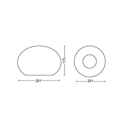 Lampe de table Philips Hue Gradient Signe, 1 40 lm – vue 3 – NOVADOMIO