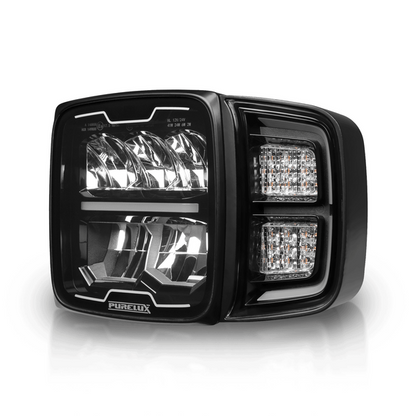 Projecteur de travail Purelux Terrain noir Slim Spot 30 W, Spot – vue 18 – NOVADOMIO