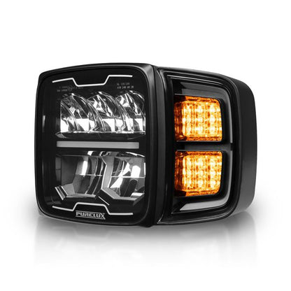 Projecteur de travail Purelux Terrain noir Slim Flood 30 W, Wide – vue 23 – NOVADOMIO