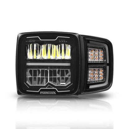 Projecteur de travail Purelux Terrain noir Slim Spot 30 W, Spot – vue 26 – NOVADOMIO