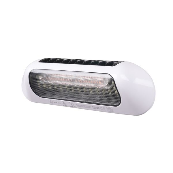 Worklight Purelux Black Flush-Mount Square 40W, Flood – vue 2