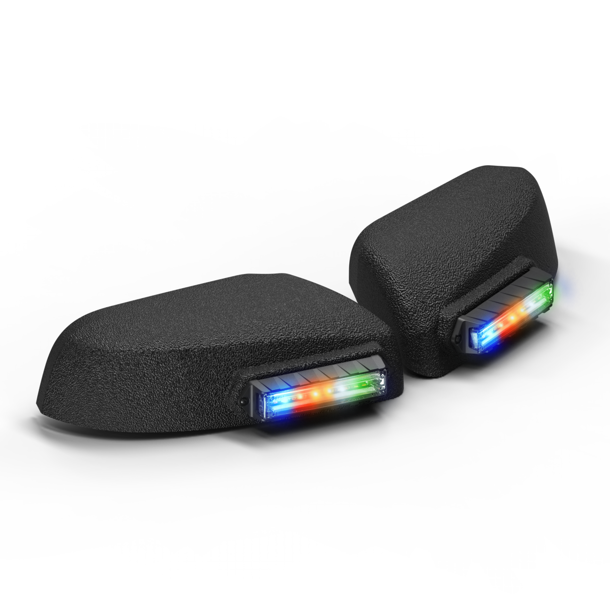 Feniex Q® Series Mirror Mount – Feu LED de signalisation – vue 1