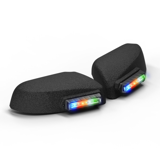 Feniex Q® Series Mirror Mount – Feu LED de signalisation – vue 1