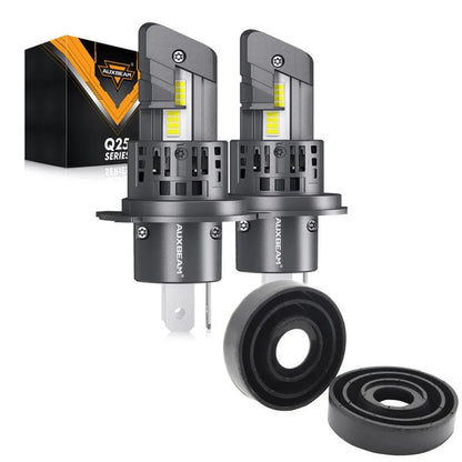 H4/HB2/9003 Ampoules de phare LED Q25 série Real 1: 1 Size 70W 20000LM 6500K blanc froid – 2 ampoules – vue 10 – NOVADOMIO