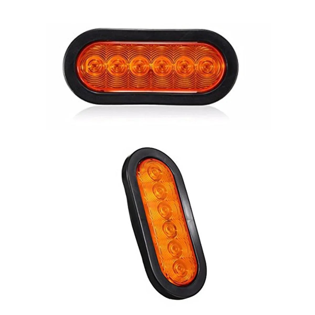 (2pcs/set) 6'' OVAL feu latéral/STOP/clignotant LIGHTS – vue 4