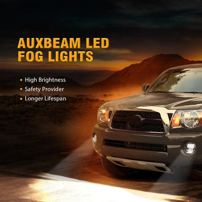 Lot de 2 27 W noir LED antibrouillard ensemble pour Toyota Tacoma 2005–2011/ Toyota Solara 2004–2006/ Toyota Sequoia