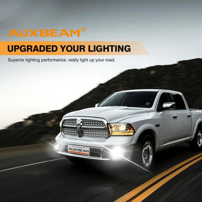 Lot de 2 36 W LED antibrouillards pour Dodge Ram 1500 2013 2014 2015 2016 2017 2018 (chromé) – vue 8 – NOVADOMIO