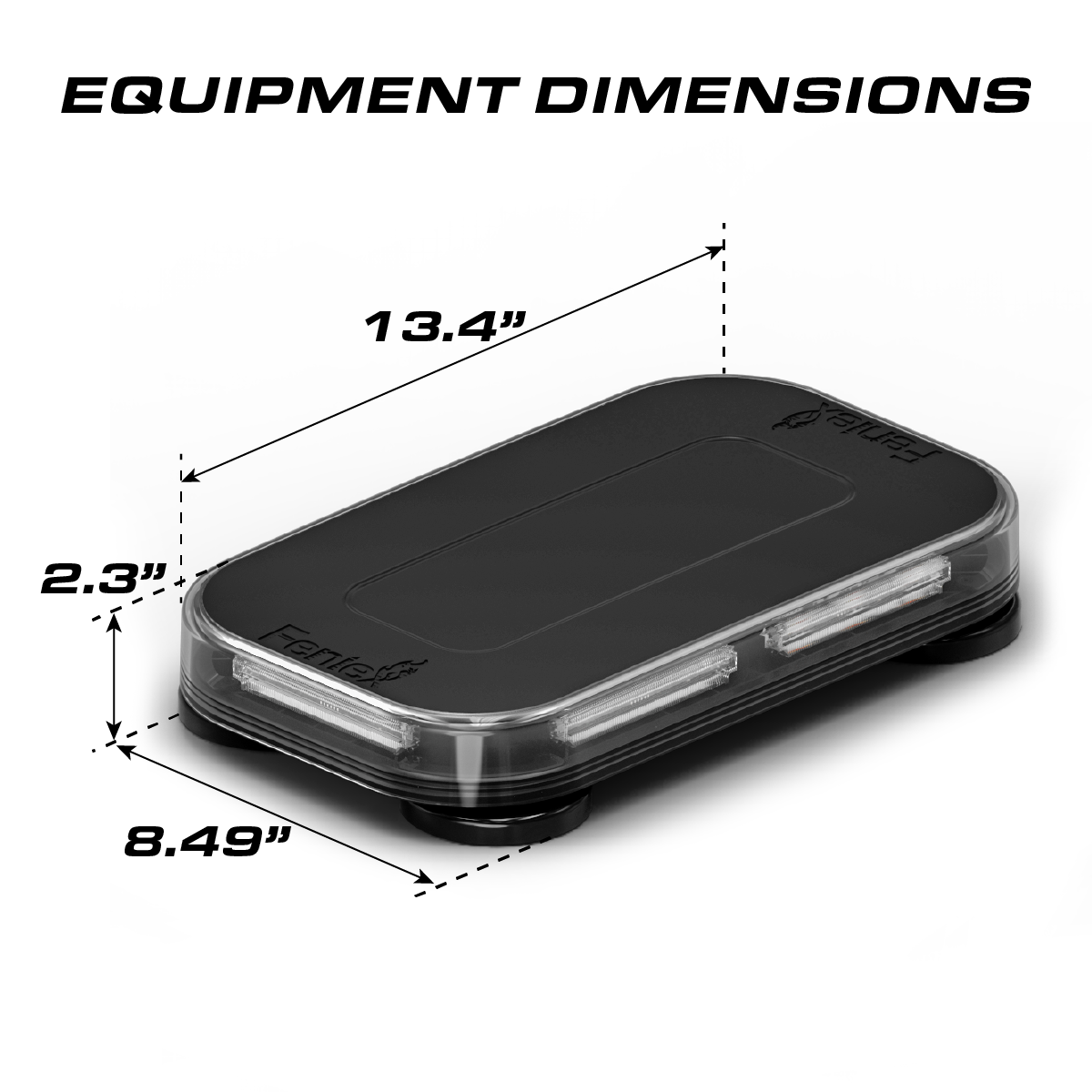 Feniex Quantum® 2.0 14” – Rampe LED de signalisation – vue 3