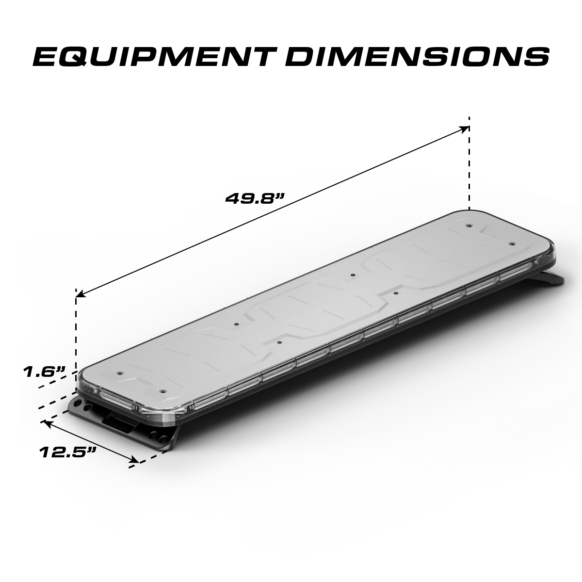 Feniex Quantum® 2.0 49” – Rampe LED de signalisation – vue 3