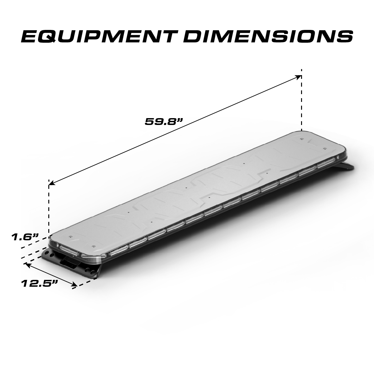 Feniex Quantum® 2.0 60” – Rampe LED de signalisation – vue 3