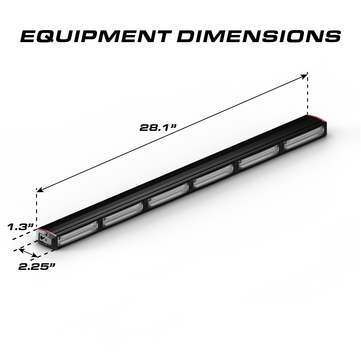 Feniex Quantum® 2.0 600 – Barre LED de signalisation – vue 3
