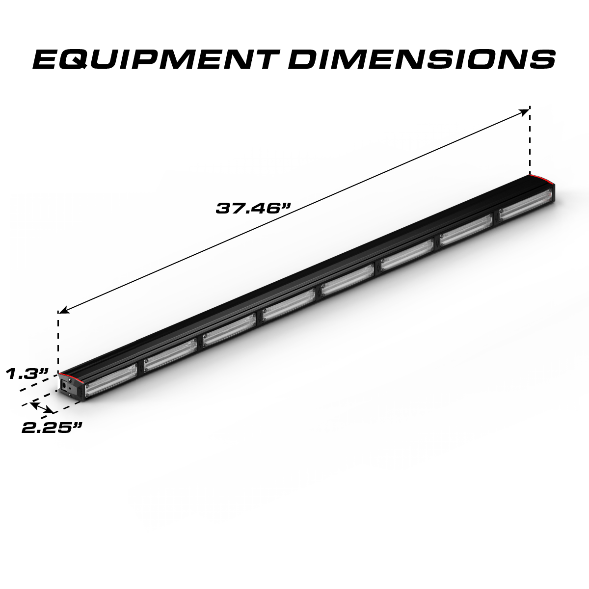 Feniex Quantum® 2.0 800 – Barre LED de signalisation – vue 3