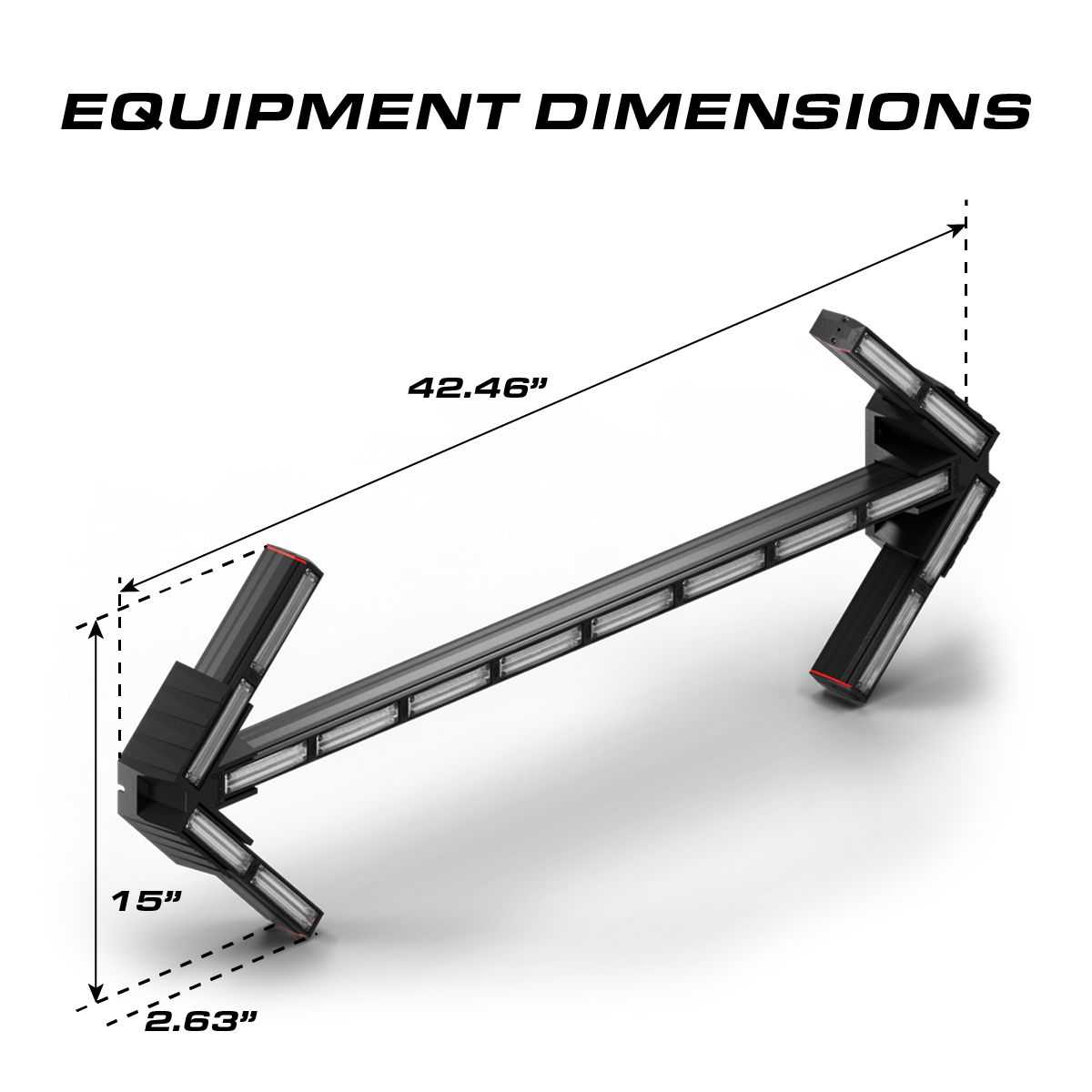 Feniex Quantum® 2.0 Arrow – Barre LED de signalisation – vue 3