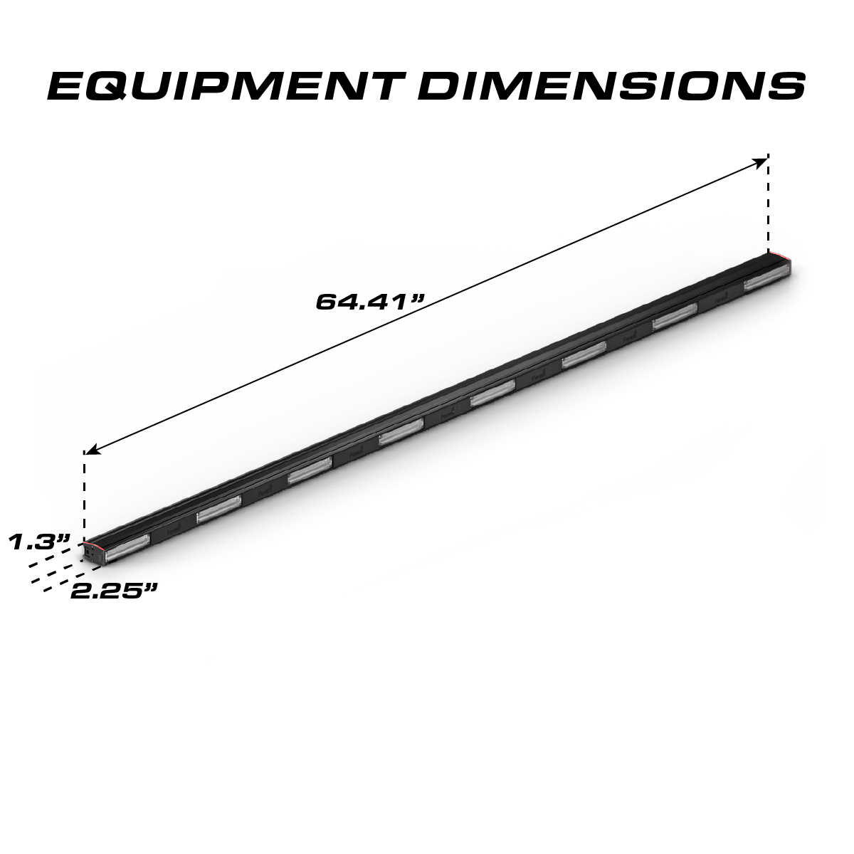 Feniex Quantum® 2.0 Rocker – Barre LED de signalisation – vue 3