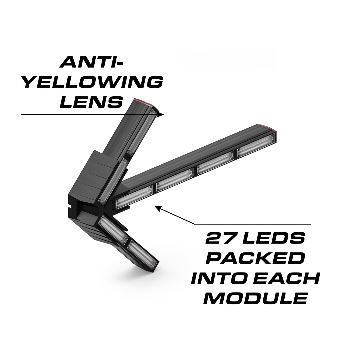 Feniex Quantum® 2.0 Split Arrow – Barre LED de signalisation – vue 6