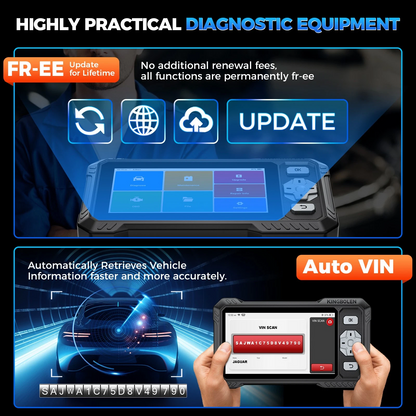 Valise diagnostic KINGBOLEN S608 – CAN FD, FCA SGW et mises à jour à vie – vue 4 – NOVADOMIO