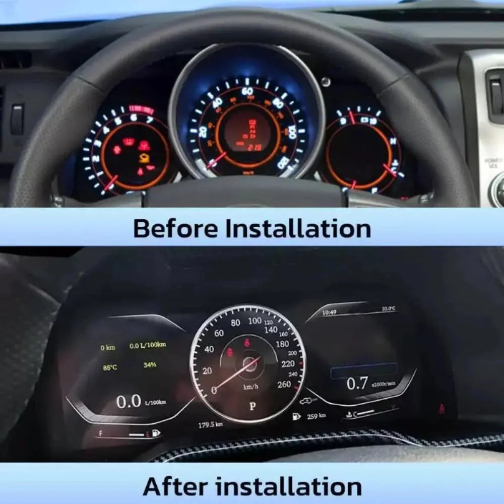 Virtual Cockpit Toyota 4Runner 2010-2022 LCD 12,3″ – NOVADOMIO