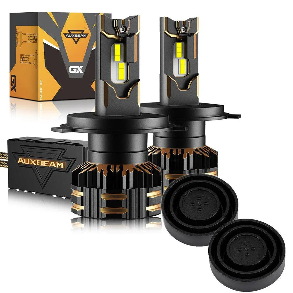 H4/9003 Ampoules de phare LED 120W 25000LM GX série Brightest 6500K blanc froid – 2 ampoules – vue 12