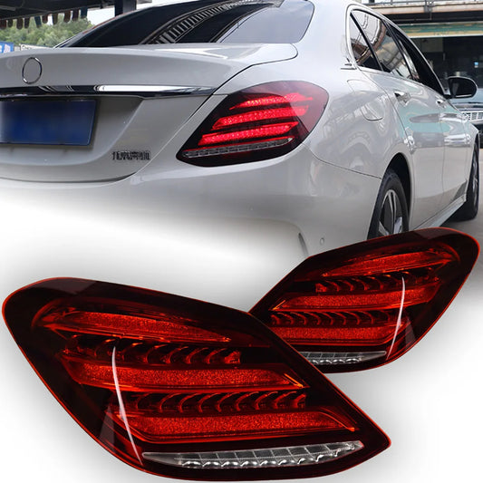 Feux arrière LED AKD Mercedes-Benz W205 2015–2021, paire