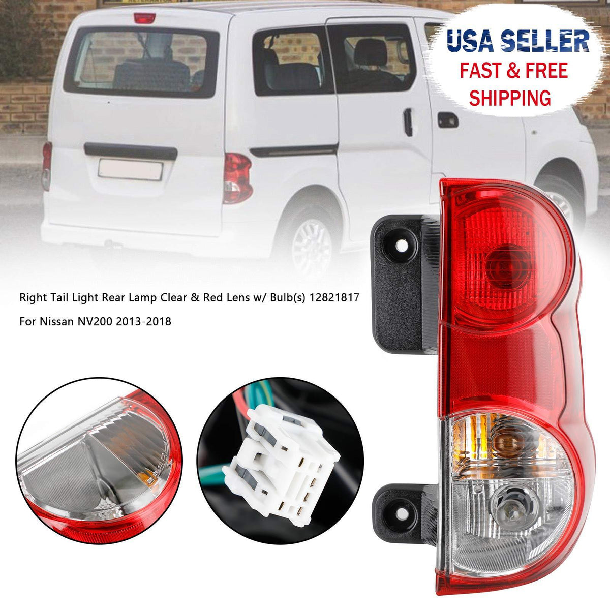 Feu arrière droit Nissan NV200 2013–2018