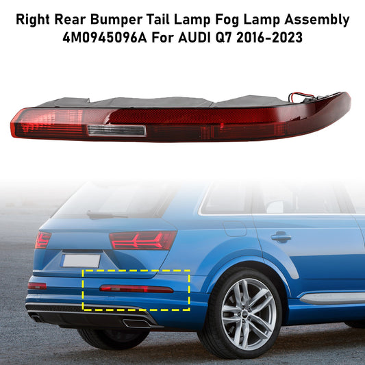 Feu antibrouillard arrière droit Audi Q7 2016–2023