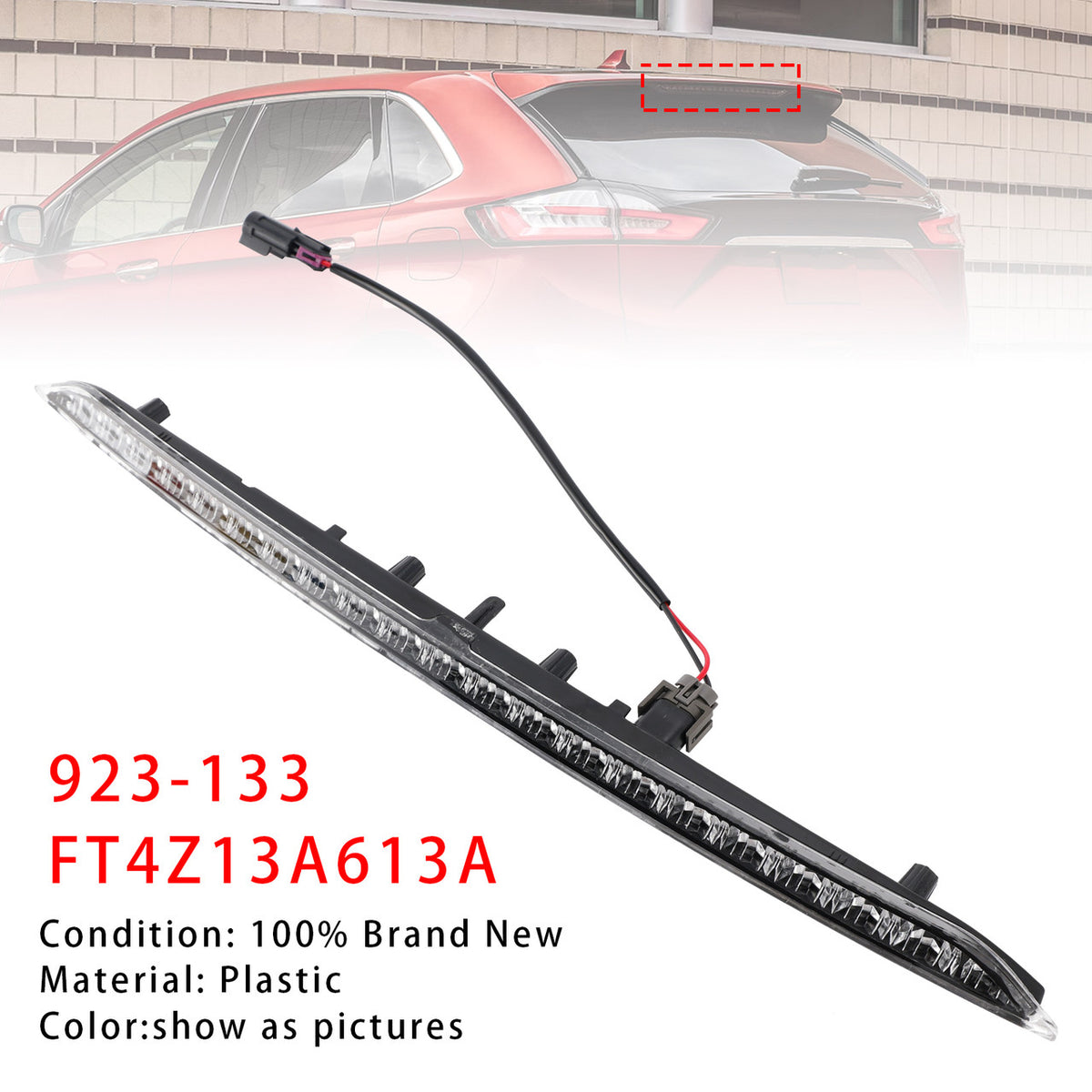 Troisième feu stop LED Ford Edge 2015–2020