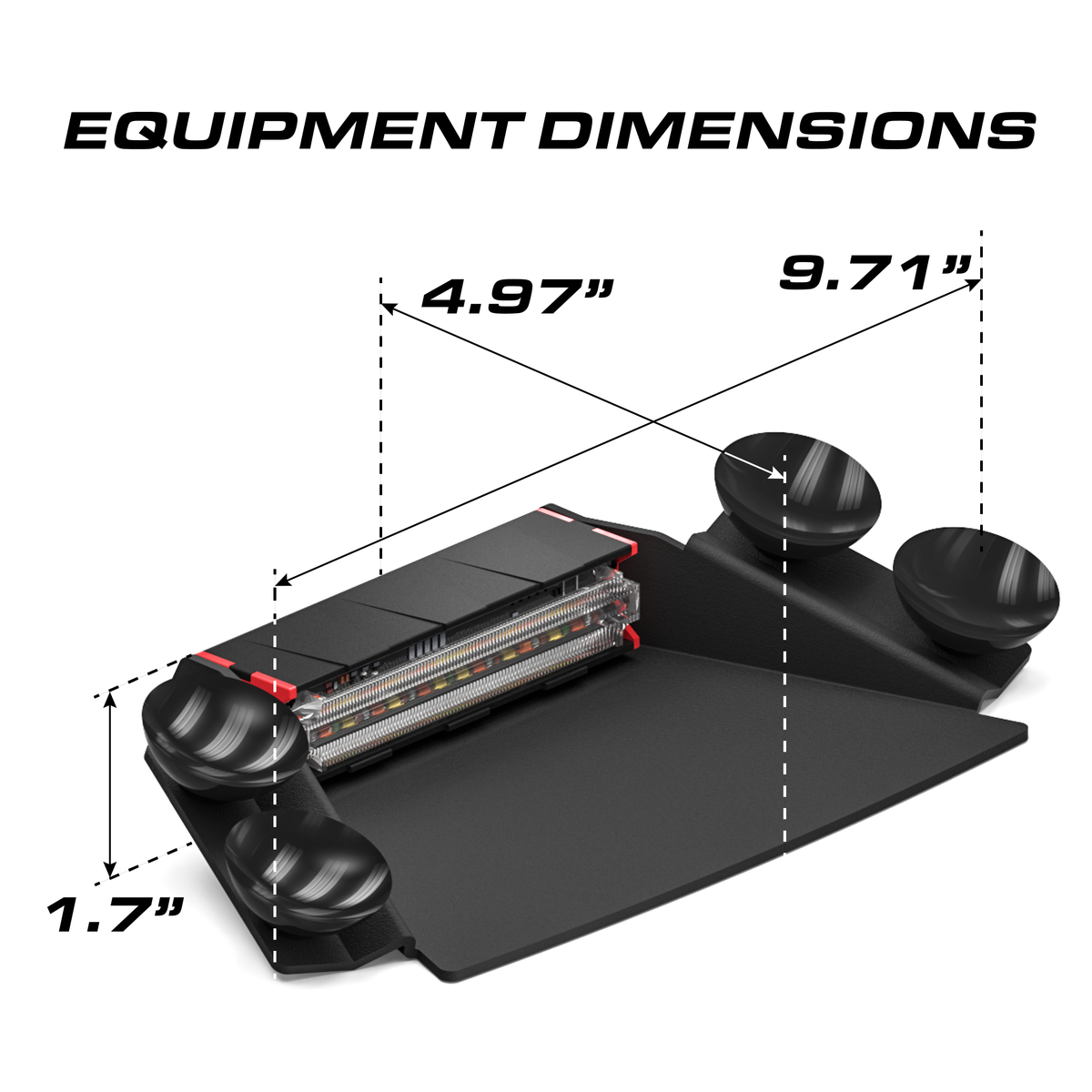 Feniex Q® Series 1X – Éclairage LED intérieur – vue 4