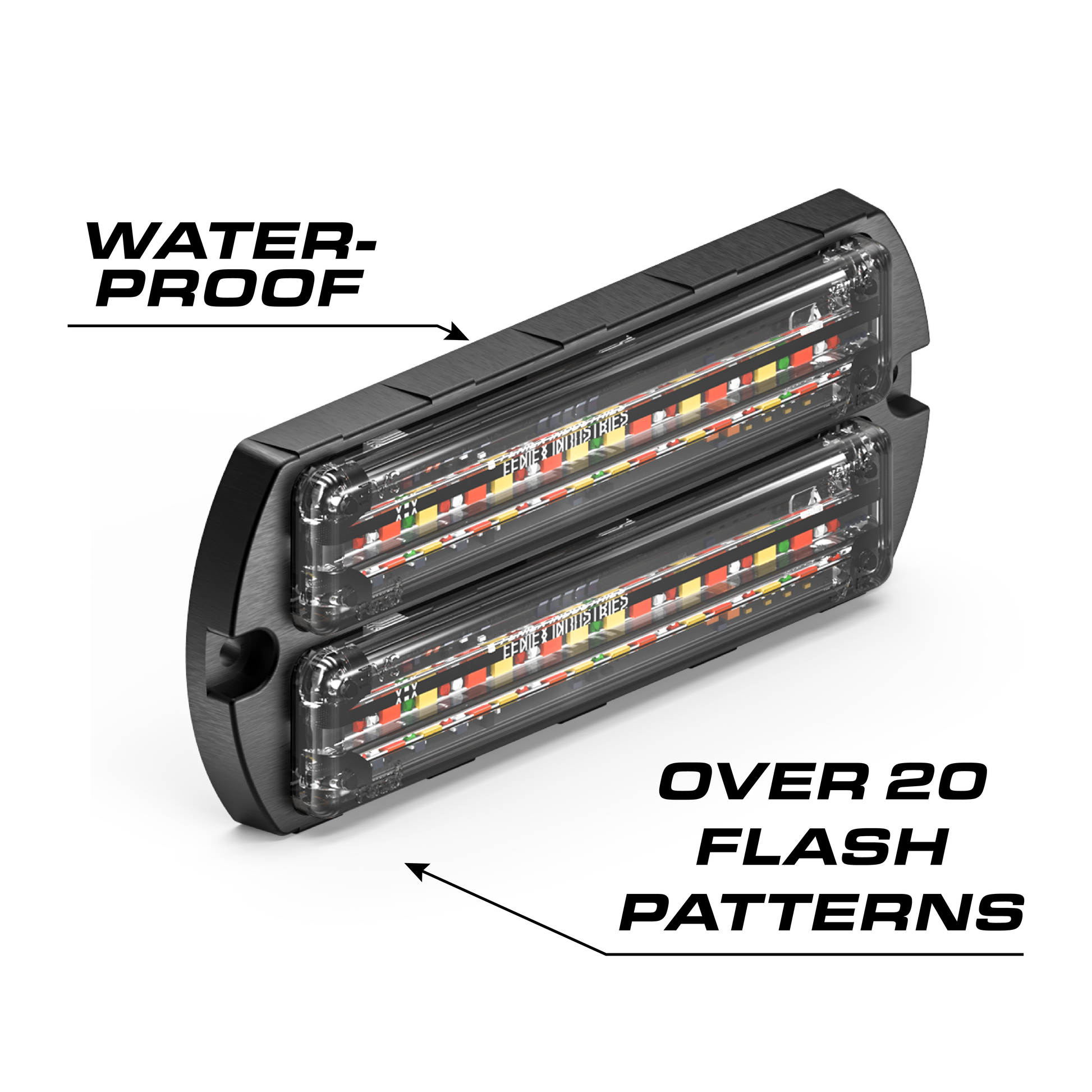 Feniex Q® Series Flat-Dual SM – Feu LED de signalisation – vue 5