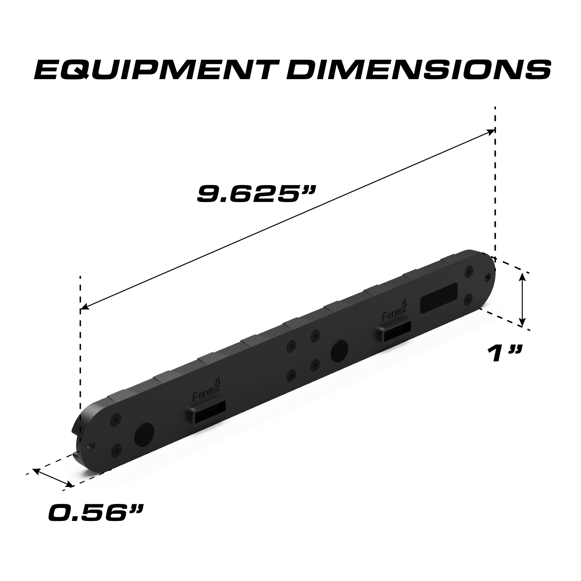 Feniex Q® Series Flat-Wide SM – Feu LED de signalisation – vue 4