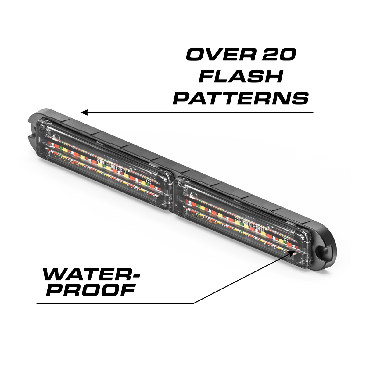 Feniex Q® Series Flat-Wide SM – Feu LED de signalisation – vue 5