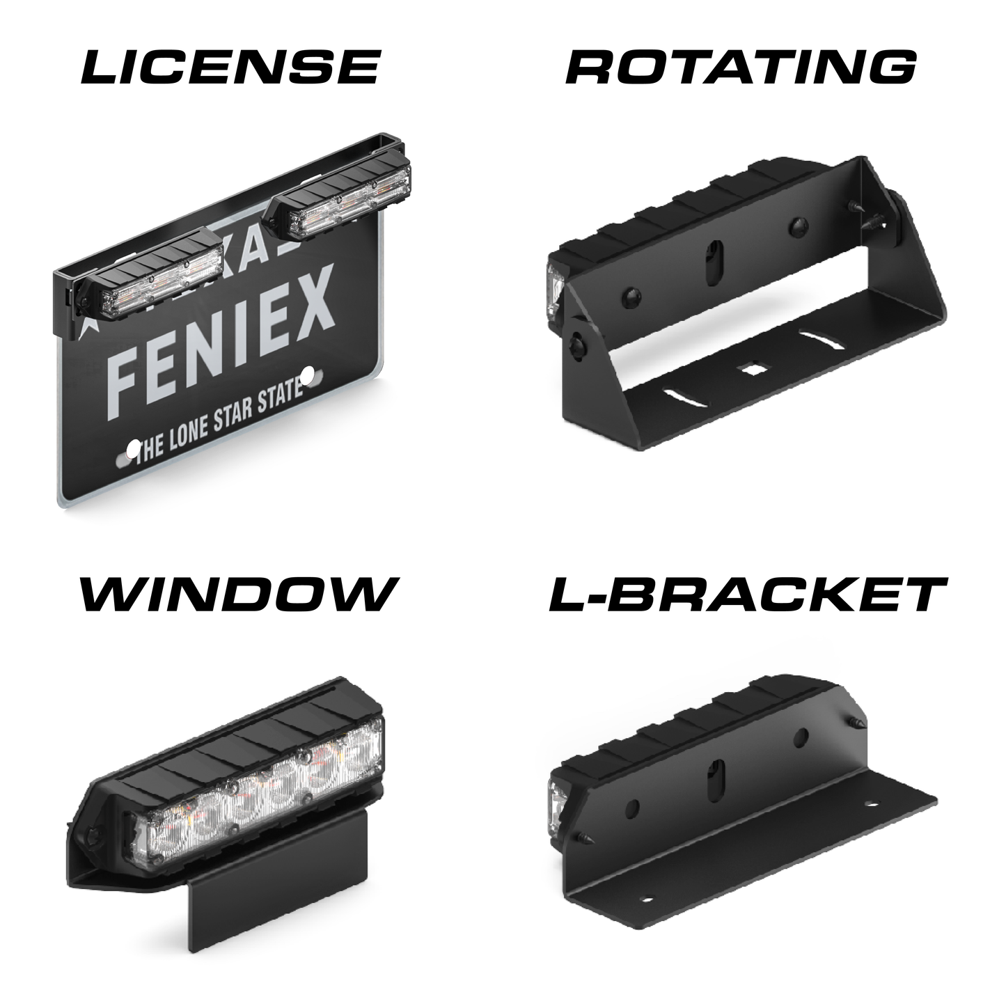 Feniex Q® Series SM – Feu LED de signalisation – vue 6