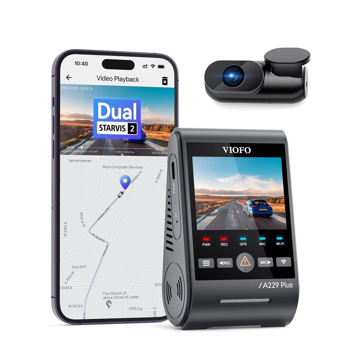 VIOFO A229 Plus 3CH – visuel produit de la gamme