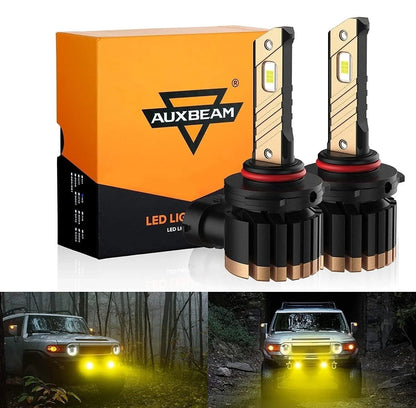 Kit d’ampoules LED feux de route/croisement F-16 Plus série CAN-bus intégré 14 000 lm pour Chevrolet Silverado 3500 HD