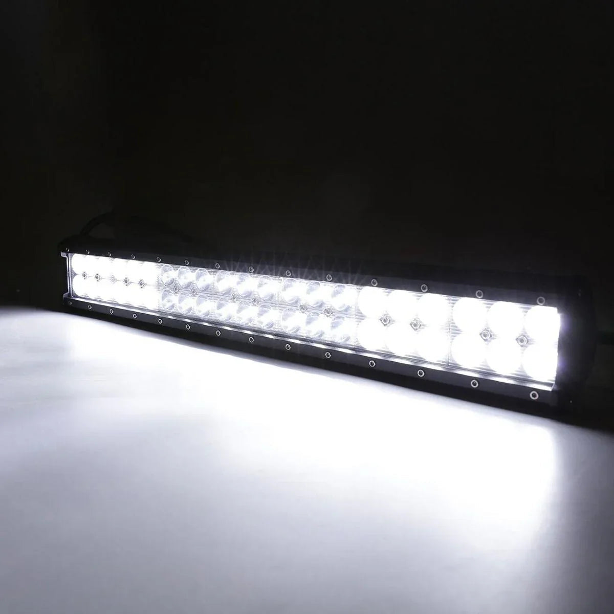 20 inch Classic-SM série Dual Row Barres LED 6000K blanc Combo – vue 2
