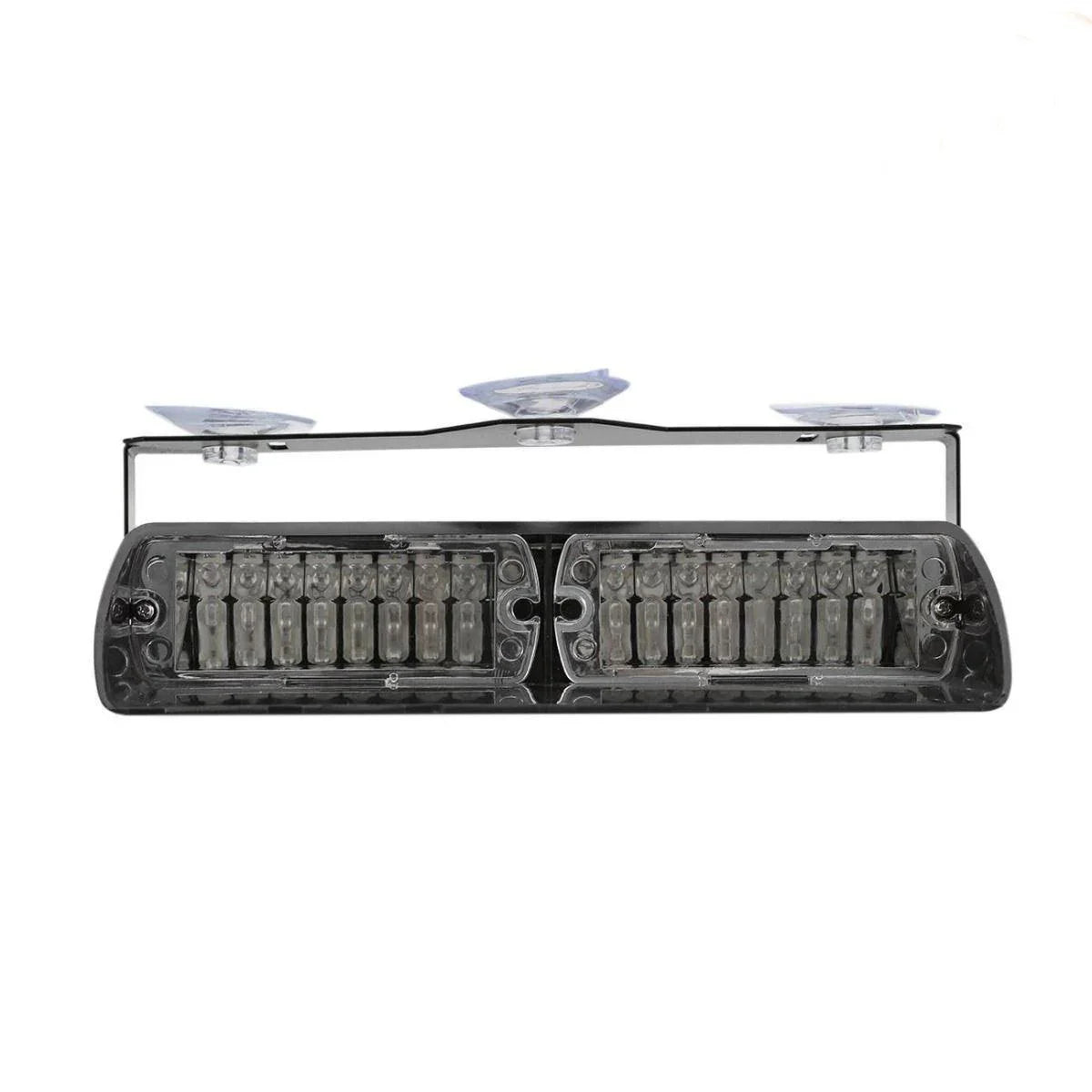 16 LED feu d’avertissement d’urgence feu à éclats avec ventouses