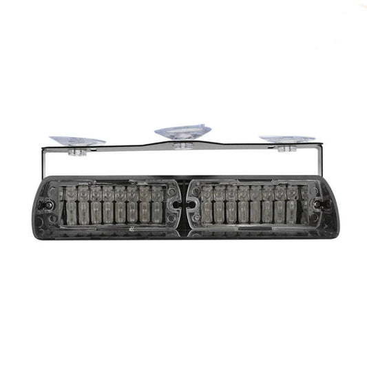 16 LED feu d’avertissement d’urgence feu à éclats avec ventouses